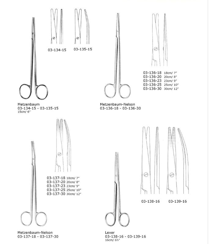 Dissecting Scissors