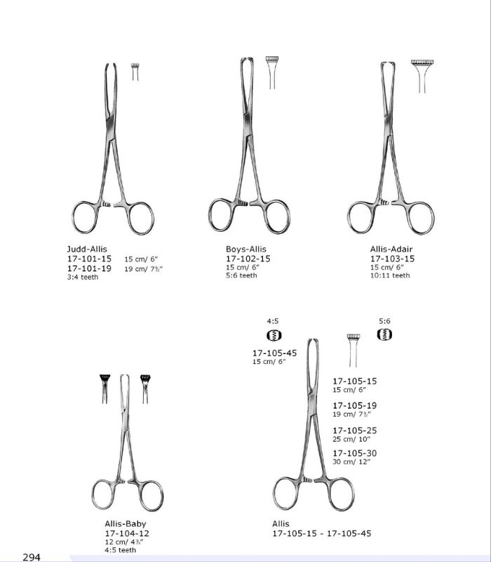 Tissue and organ holding forceps